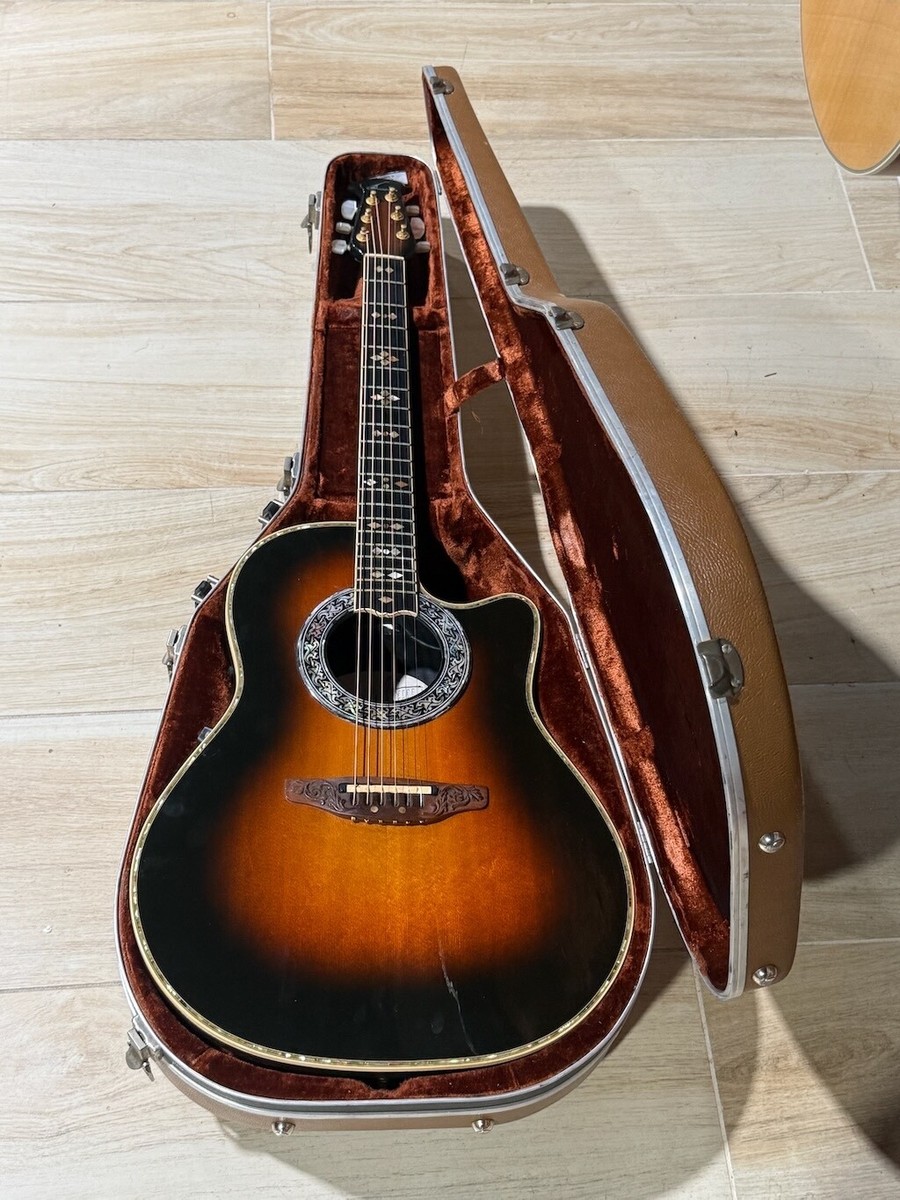 1991 Ovation 1869 Custom Legend outstanding pro players Top Line w