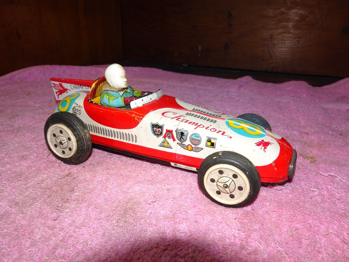 VINTAGE CHAMPION #8 INDY RACE CAR 1950s ATC ASAHI OF JAPAN