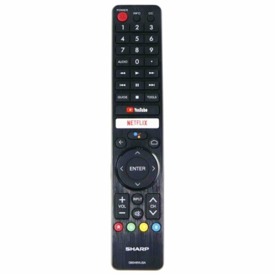 Original Sharp AQUOS LED TV Voice Remote Control GB346WJSA
