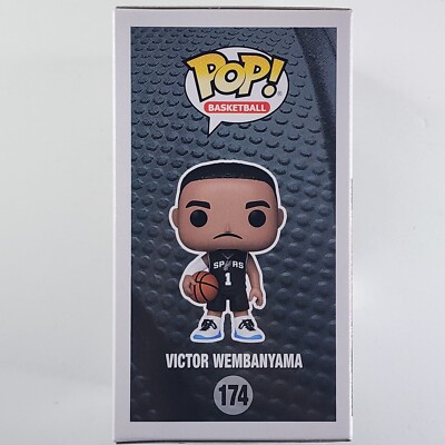 Funko POP Victor Wembanyama Black San Antonio Spurs #174 NBA