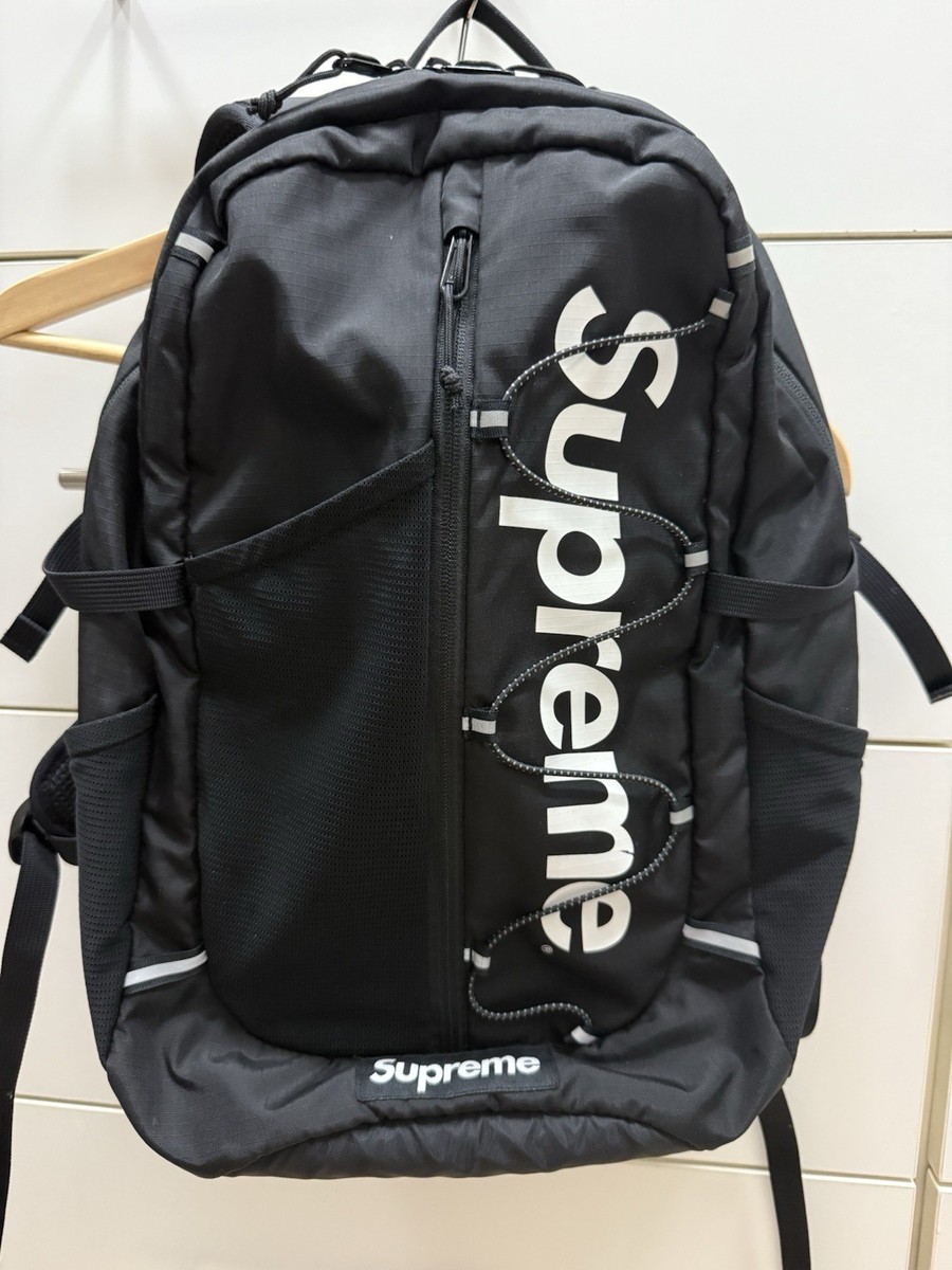 Supreme SS17 Backpack Black Carry On Unisex | eBay