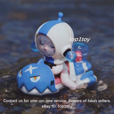 POP MART x SKULLPANDA Laid Back Tomorrow Blue Water Shortcut Toy