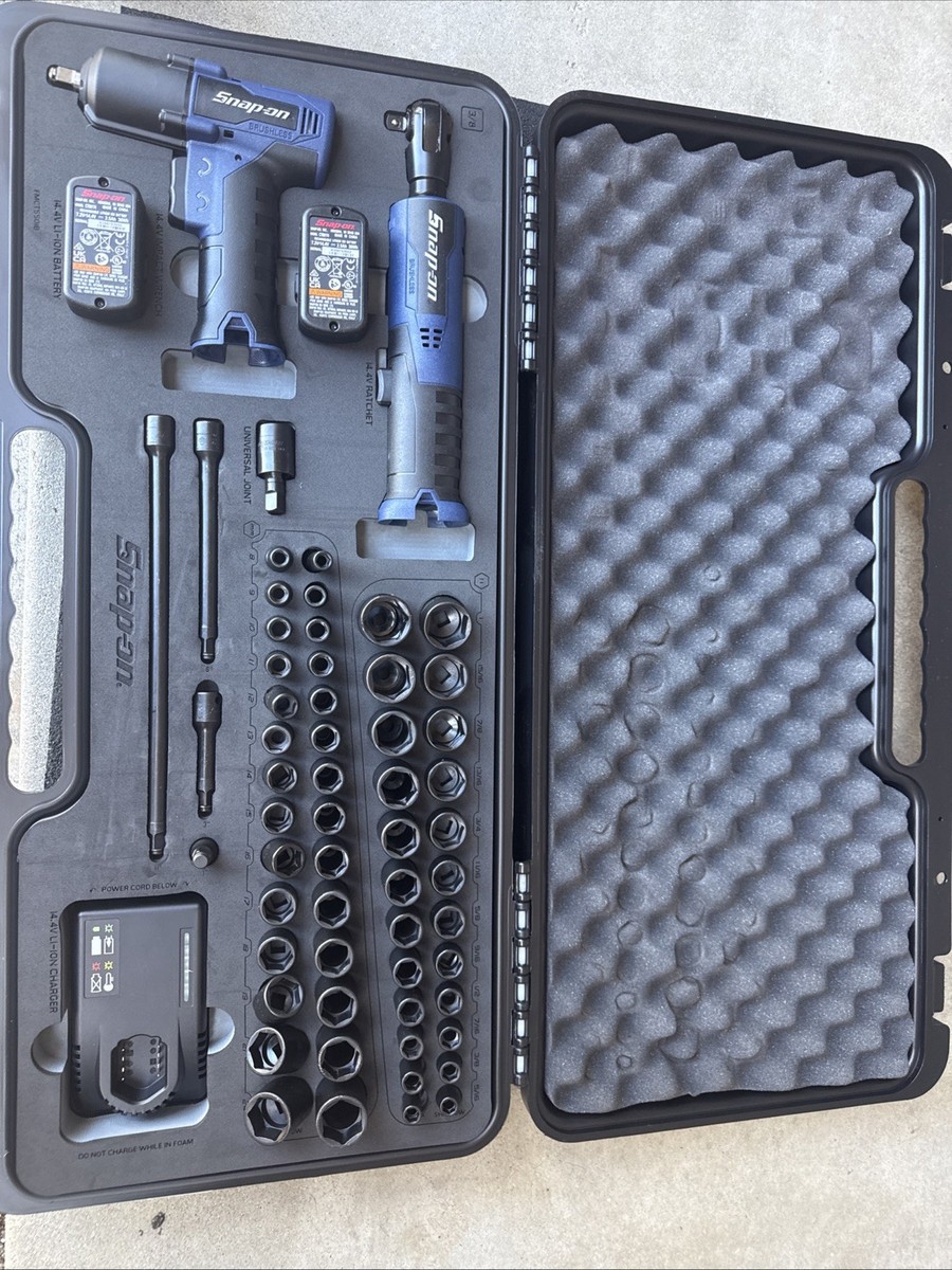 For Snap On Tools New 262CTSS01FMBA 62pc Impact Foam Kit To Go