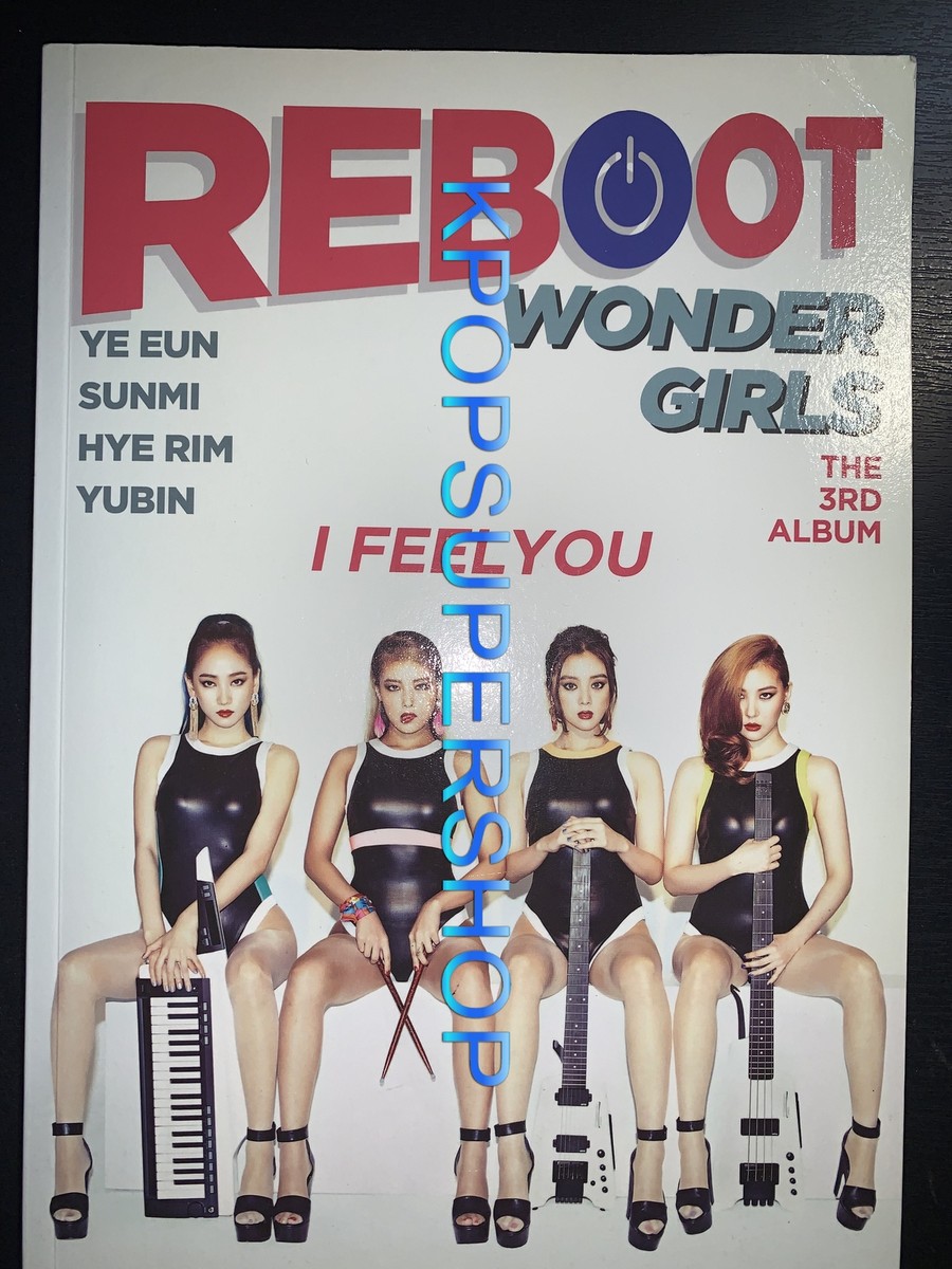 Wonder Girls The Third Album Reboot CD Photobook Good OOP Super