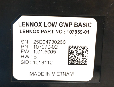 Lennox 107970-02 ADP Low GWP Basic Control Board used #X218A | eBay