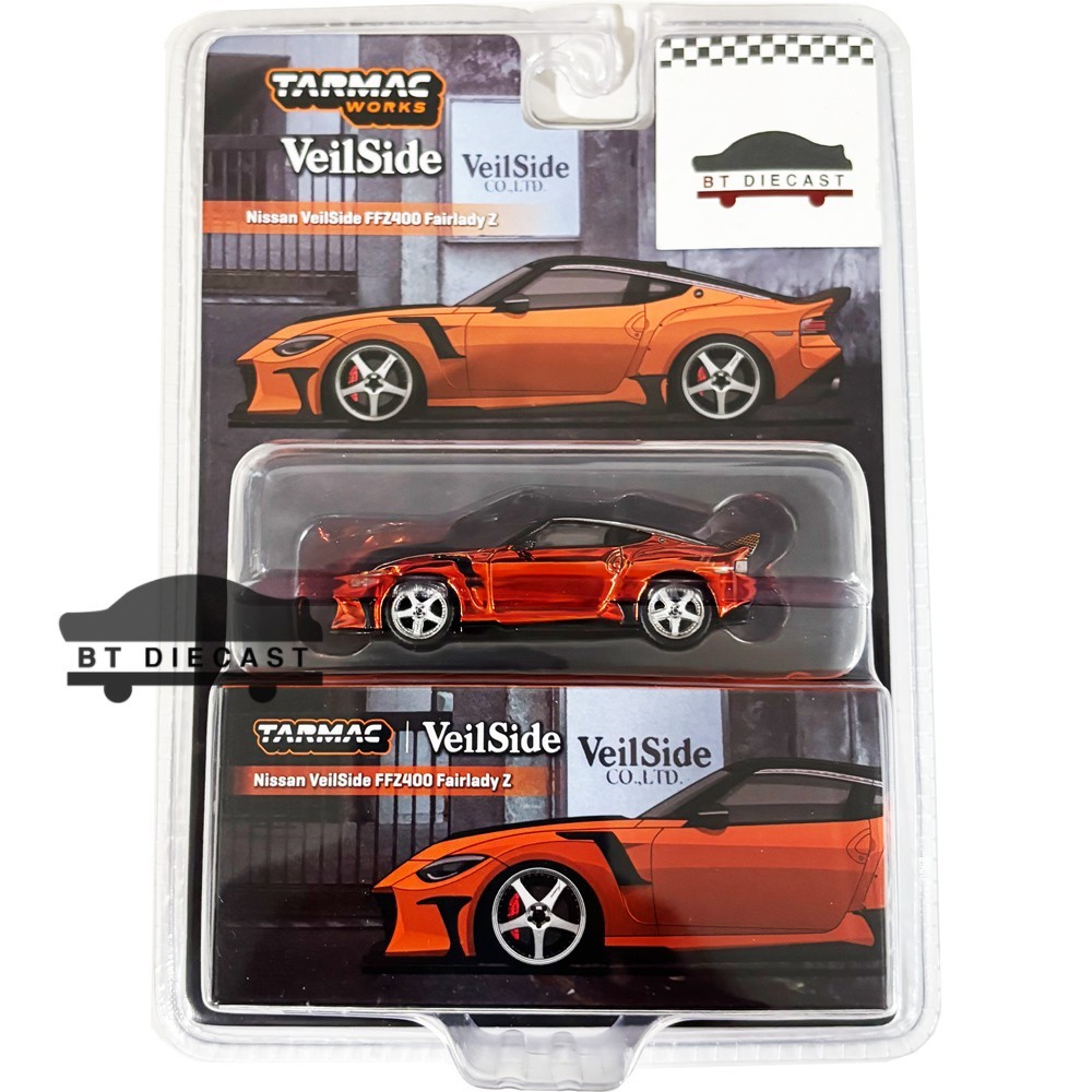 TARMAC WORKS VEILSIDE NISSAN FFZ400 FAIRLADY Z 1/64 DIECAST T64G
