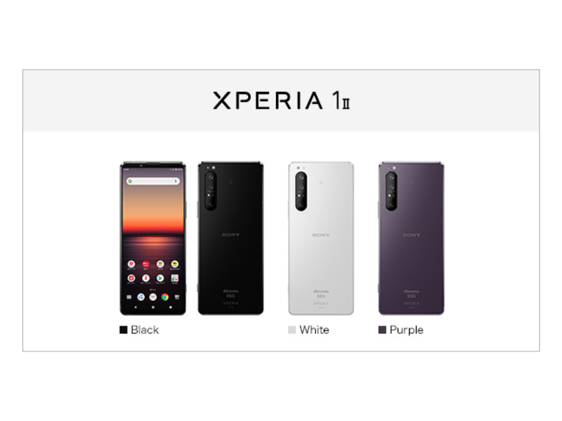 Sony Xperia 1 II SO-51A 128GB/8GB WHITE SIM Unlocked 5G Smartphone