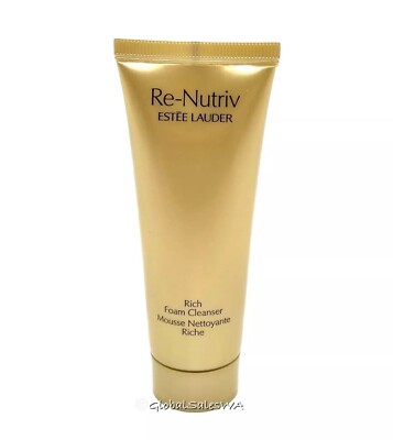 Estee Lauder Re Nutriv Rich Foam Cleanser Travel Size 1.7 Fl. Oz