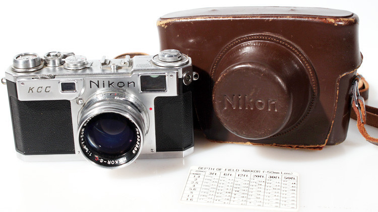 NIKON S2 RANGEFINDER W/ NIKKOR-S 50MM F1.4 LENS AND CASE | eBay