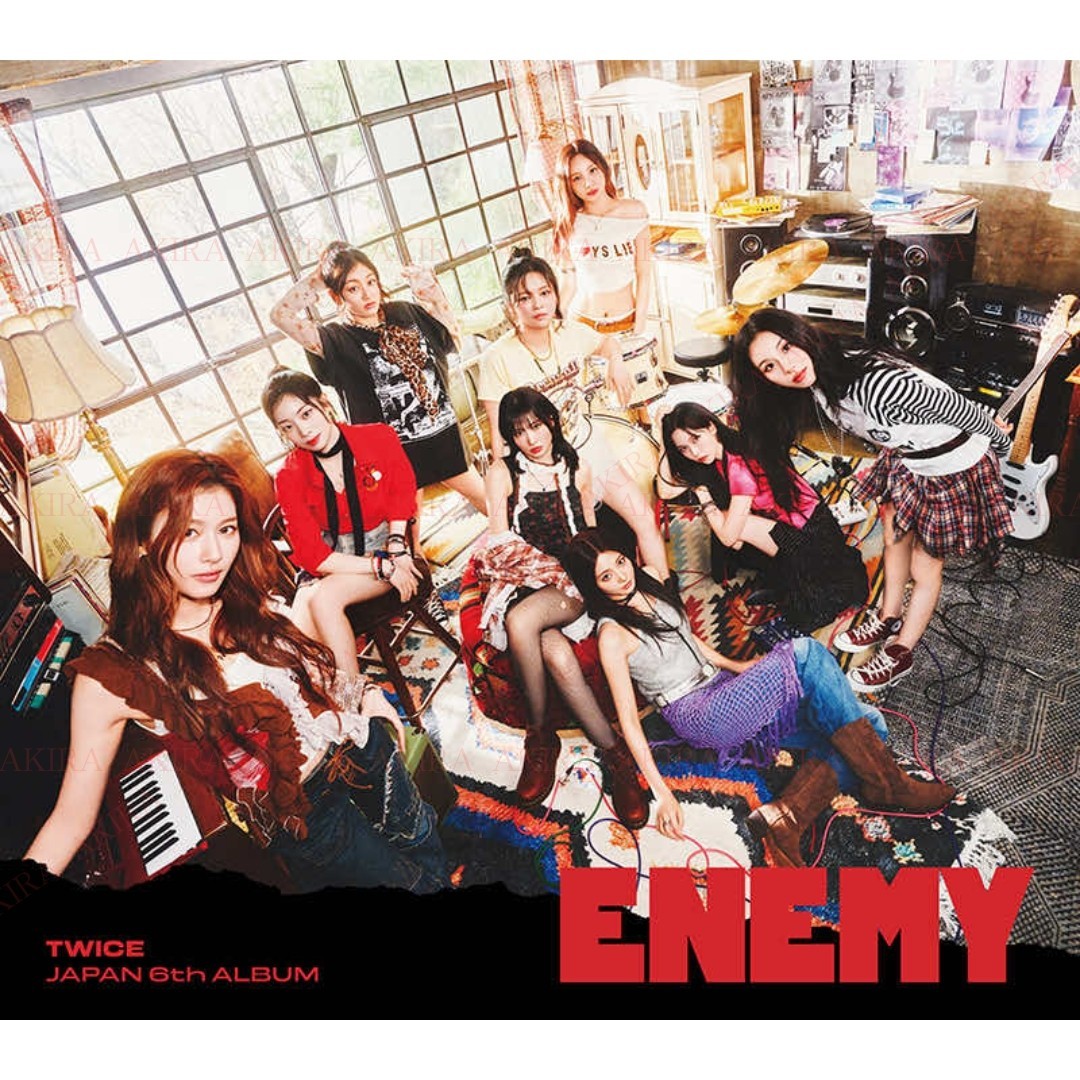 TWICE JAPAN 6th ALBUM ENEMY ALL ver. SEALED CD OFFICIAL | eBay