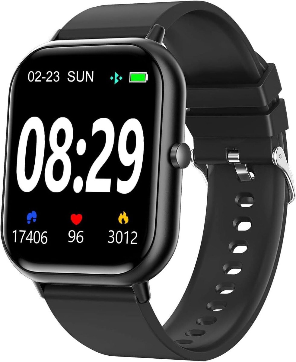 Smart Watch Men Women Waterproof Heart Rate Fitness for Google