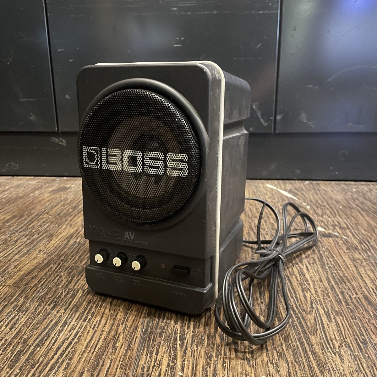 Boss MA-12 Monitor Speaker Audio Equipment Devices Black From