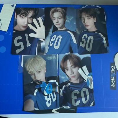 2024 TXT FC MOA membership アンケ一トセット全員5枚 2024 TXT FC MOA