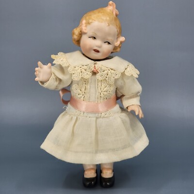VTG Gebruder Heubach Elsbeth Bisque Doll 7