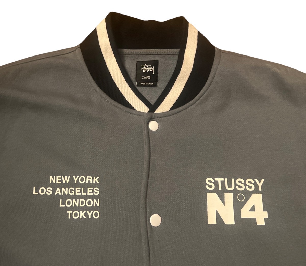 StuSSy Varsity Jacket Letterman Jacket Anniversary Stussy XXL | eBay