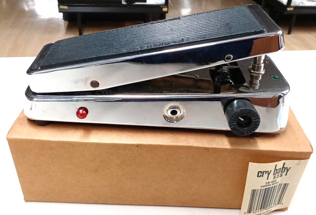Jim Dunlop Cry Baby 535 Rev.3 All Chrome Model Guitar Effect Wah