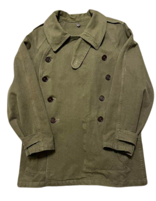 French Army M-38 Motorcycle Coat Size M Made in 1930's Vintage