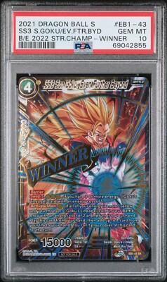 PSA 10 *Winner* SS3 Son Goku, Even Further Beyond 2022 Store