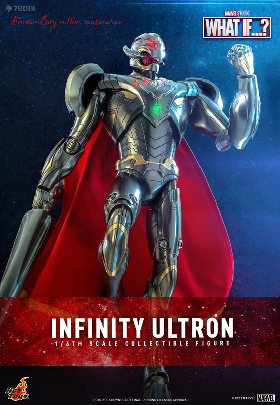 Perfect Hot Toys 1/6 Tms063 What If? Infinity Ultron In Stock