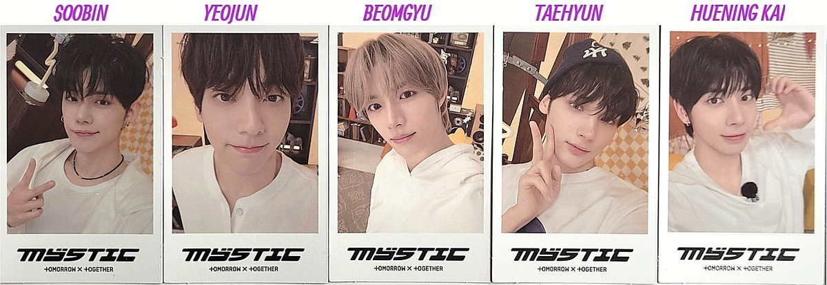 TXT MEMORIES MYSTIC OFFICIAL WEVERSE PHOTOCARD [KPOPPIN USA] | eBay