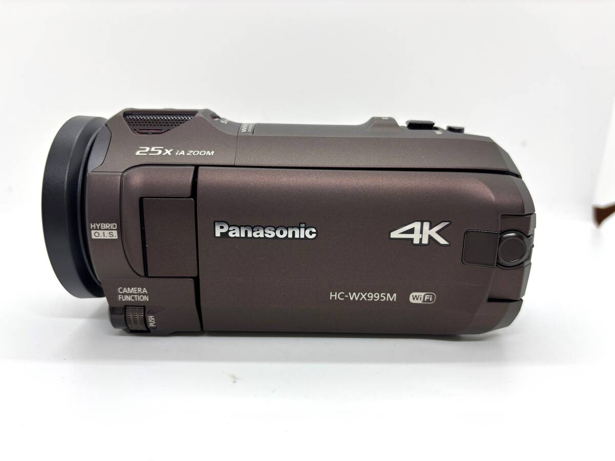 Panasonic HC-WX995M 4Kビデオカメラ 新品 バッテリー2個付 概要