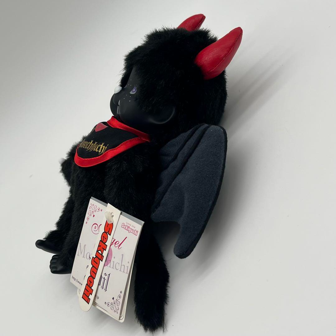 Monchhichi Devil Black Plush 2008 Limited Edition Official Shop S