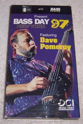 Bass Day New York 97: Featuring Dave Pomeroy VHS Video 29156910230