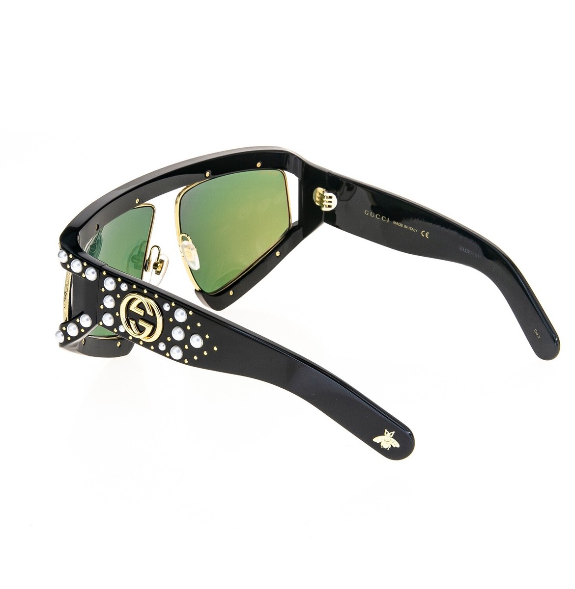 GUCCI AUTHENTIC Hollywood Forever 0234 Black Orange Pearl