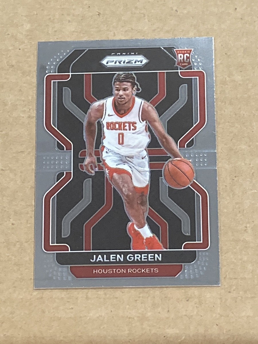 2021-22 Panini Prizm Basketball Jalen Green Base Prizm Rookie Card