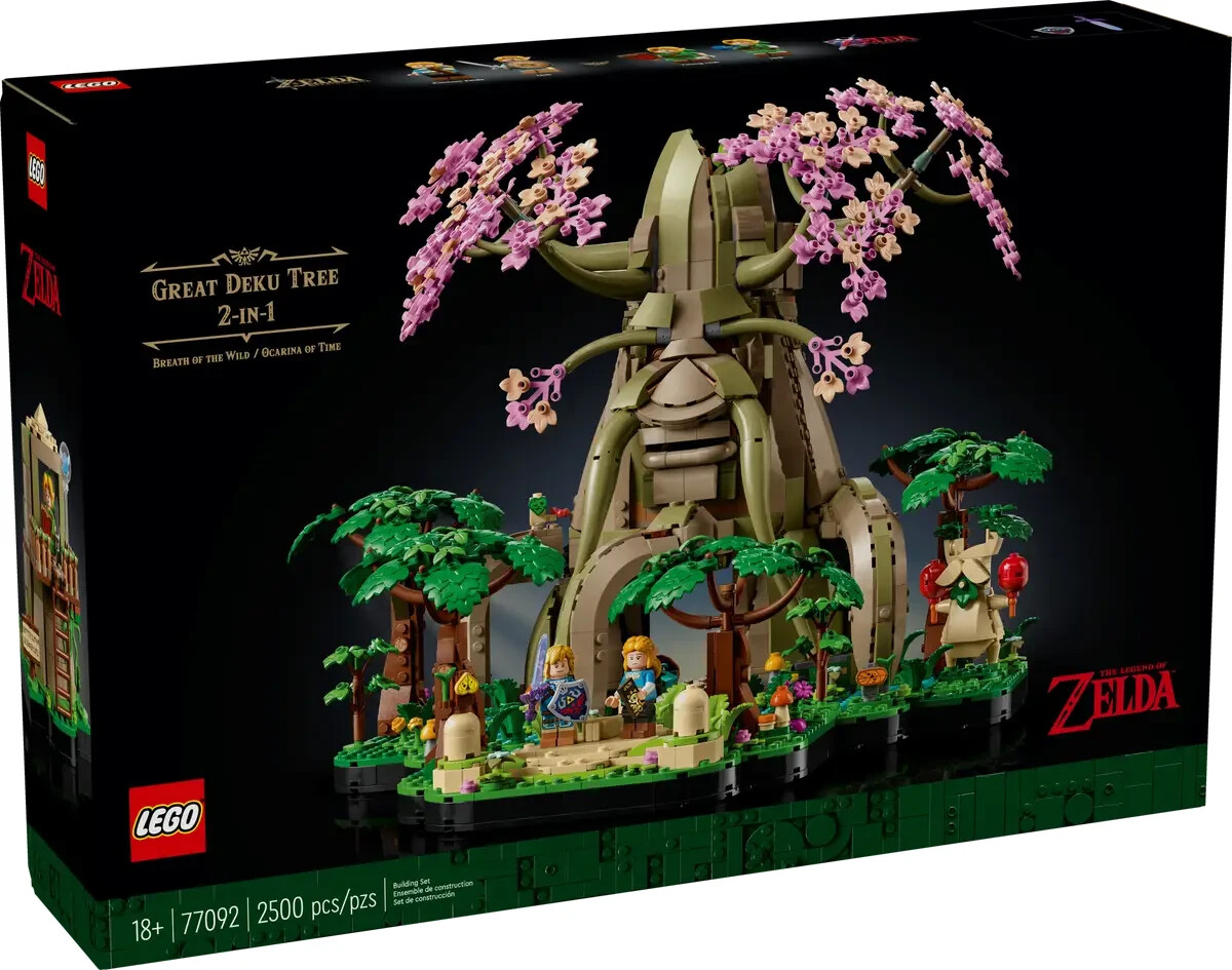 PSL LEGO The Legend Of Zelda Great Deku Tree 2-in-1 Set from JAPAN