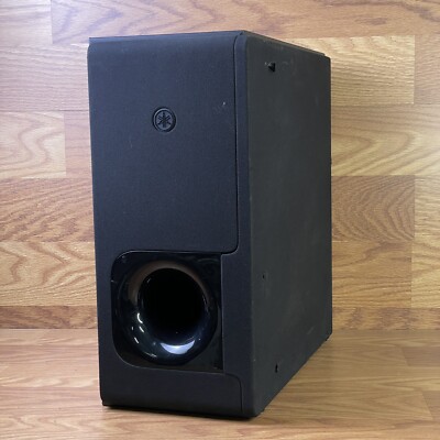 YAMAHA Wireless SUBWOOFER Speaker w/ Cord Black Model NS-WSW44