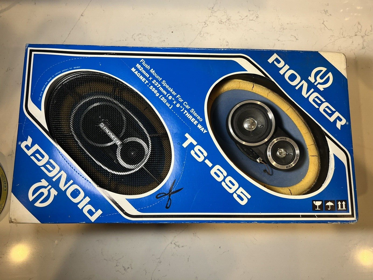 Vintage NOS Pioneer TS695 3- Way 6x9 Speakers Rare Complete | eBay