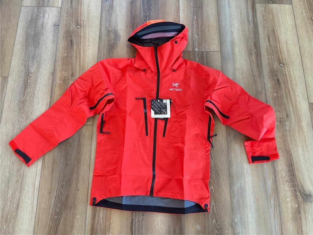 Arc'teryx Alpine Guide Pro Jacket XL Gore Tex Dynasty II Red