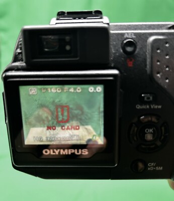 CAMEDIA C-5050 Zoom 5.0MP Olympus Digital Camera W/Manual Work