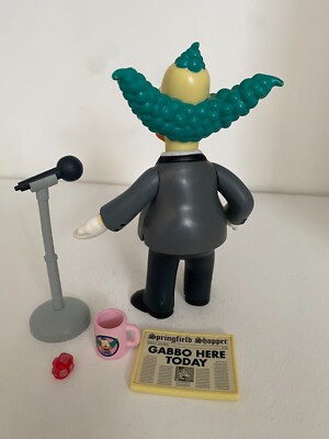 PLAYMATES INTERACTIVE THE SIMPSONS SERIES 13 TUXEDO KRUSTY THE