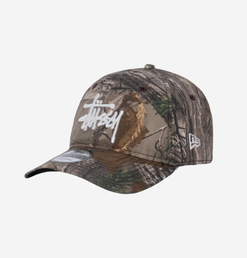Stussy Basic X New Era 9Twenty Basic Strapback, Real Tree Edge | eBay