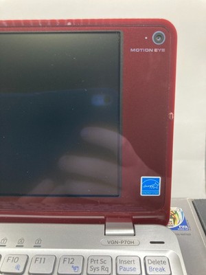 Sony VAIO typeP P70H Garnet Red VistaHomeBasic VGN-P70H/R laptop