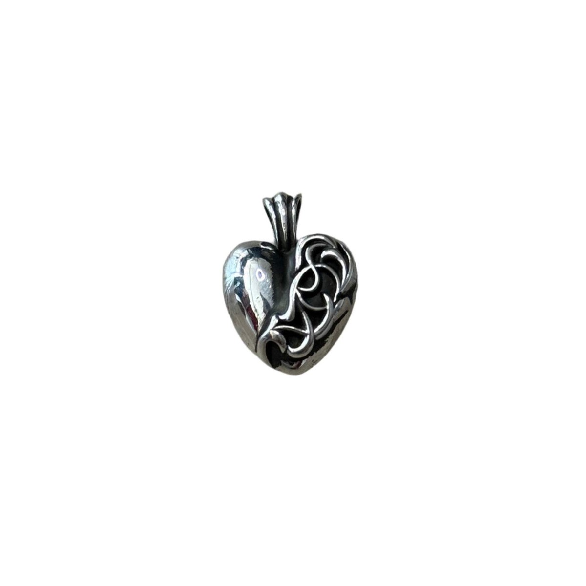 Chrome Hearts Las Vegas 2023 Exclusive Heart Silver Pendant | eBay