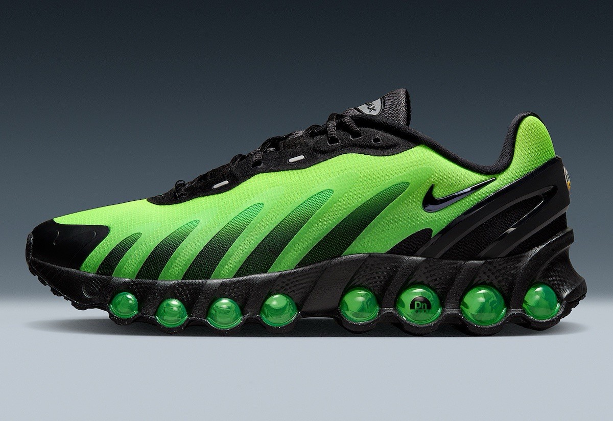 Nike Air Max DN8 AMD Shoes Black Green Strike Volt HQ4681-010