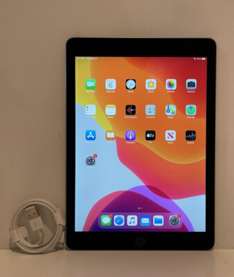 Apple iPad Air 2 128GB, Wi-Fi, 9.7in - Space Gray - NO TOUCH ID