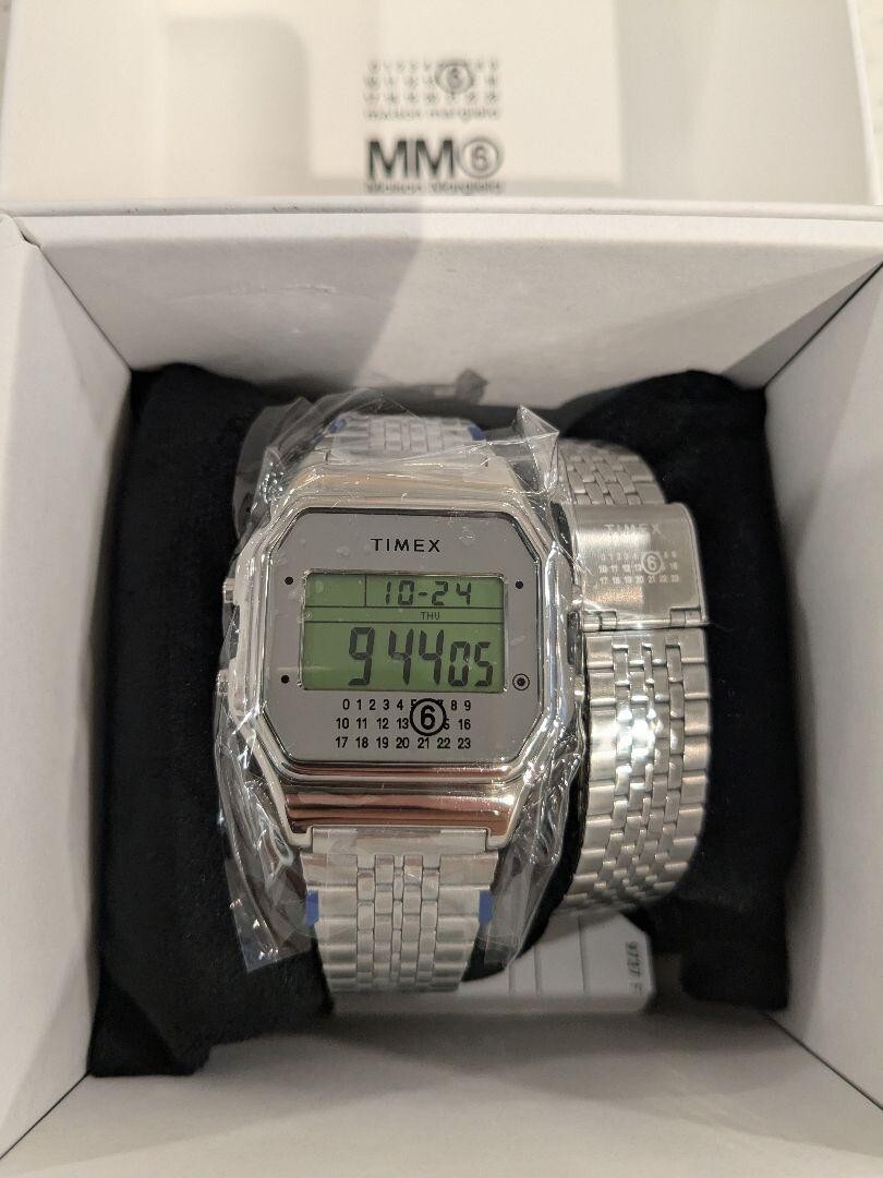 MM6 Maison Margiela TIMEX Digital Watch T80 Gift Set w/ Extra