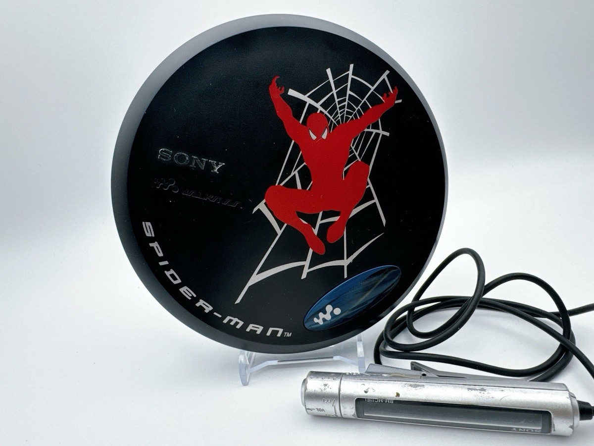 Sony D-EJ775 Spiderman Edition Rare Portable CD Walkman G