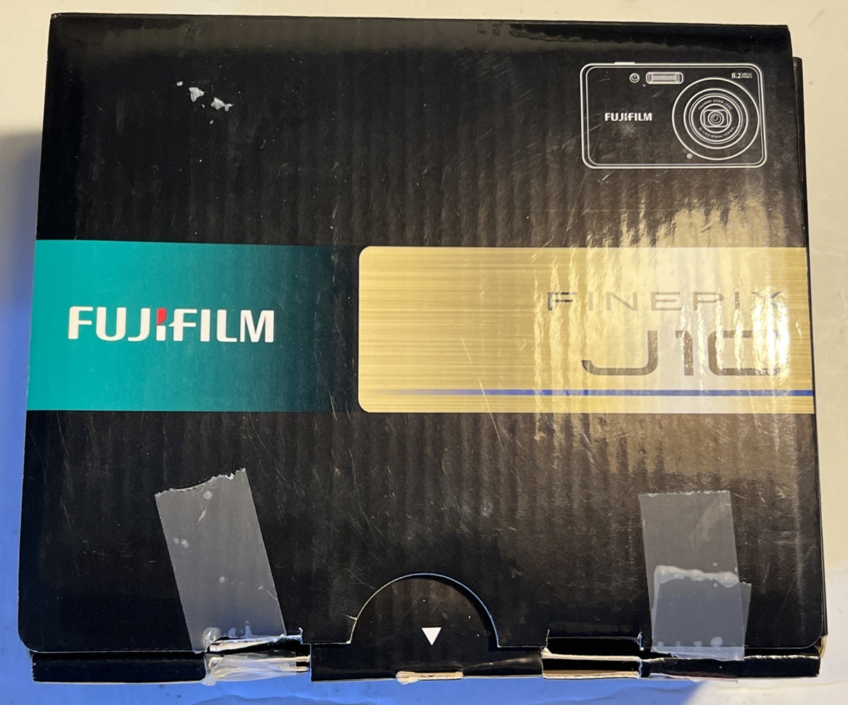 Fujifilm FinePix J Series J10 8.2MP Digital Camera - Black , NO