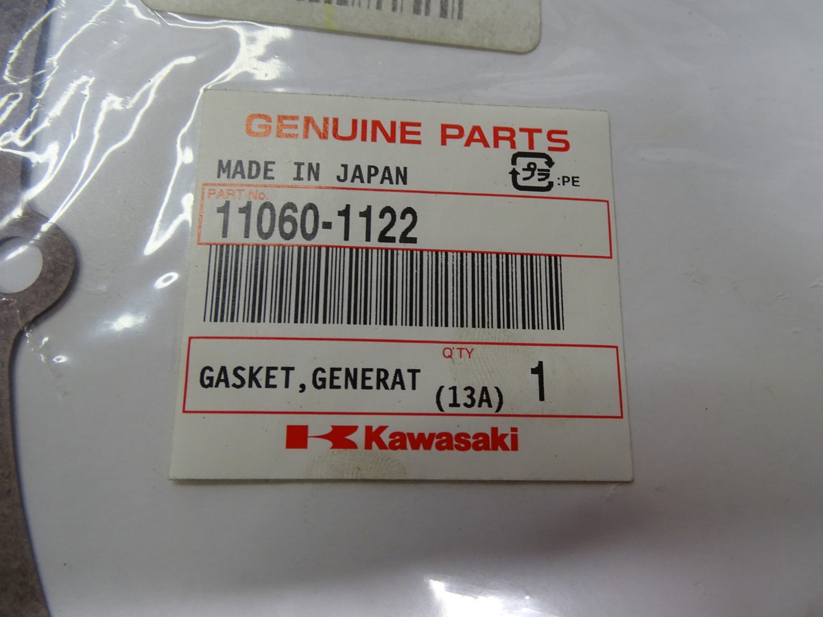 NOS New OEM Kawasaki Generator Gasket 11060-1122 | eBay