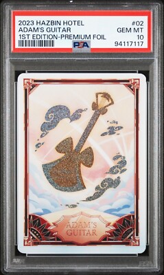 Hazbin Hotel Card - Adam's Guitar 02/50 - Season 1 1st Edition
