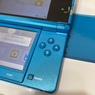 Nintendo 3DS Blue w/ 3 Games Japanese Region Lock | eBay