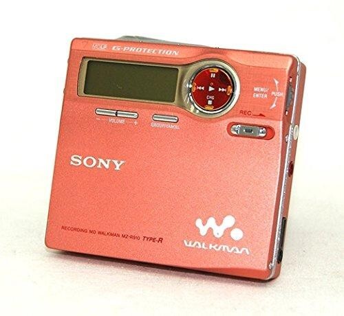 Sony MZ-R910 MD Walkman Portable Player Recorder Mini Disc Pink