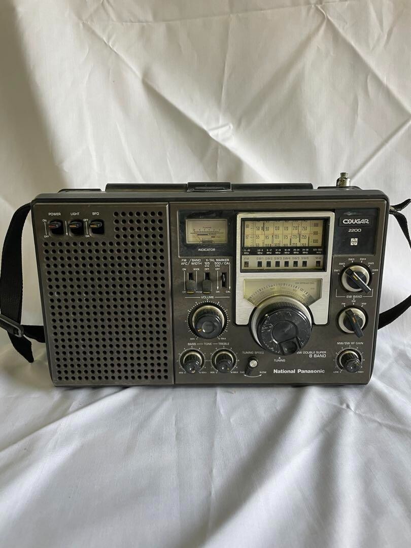 ジャンク品 National Panasonic Cougar 2200 RF-2200 NATIONAL
