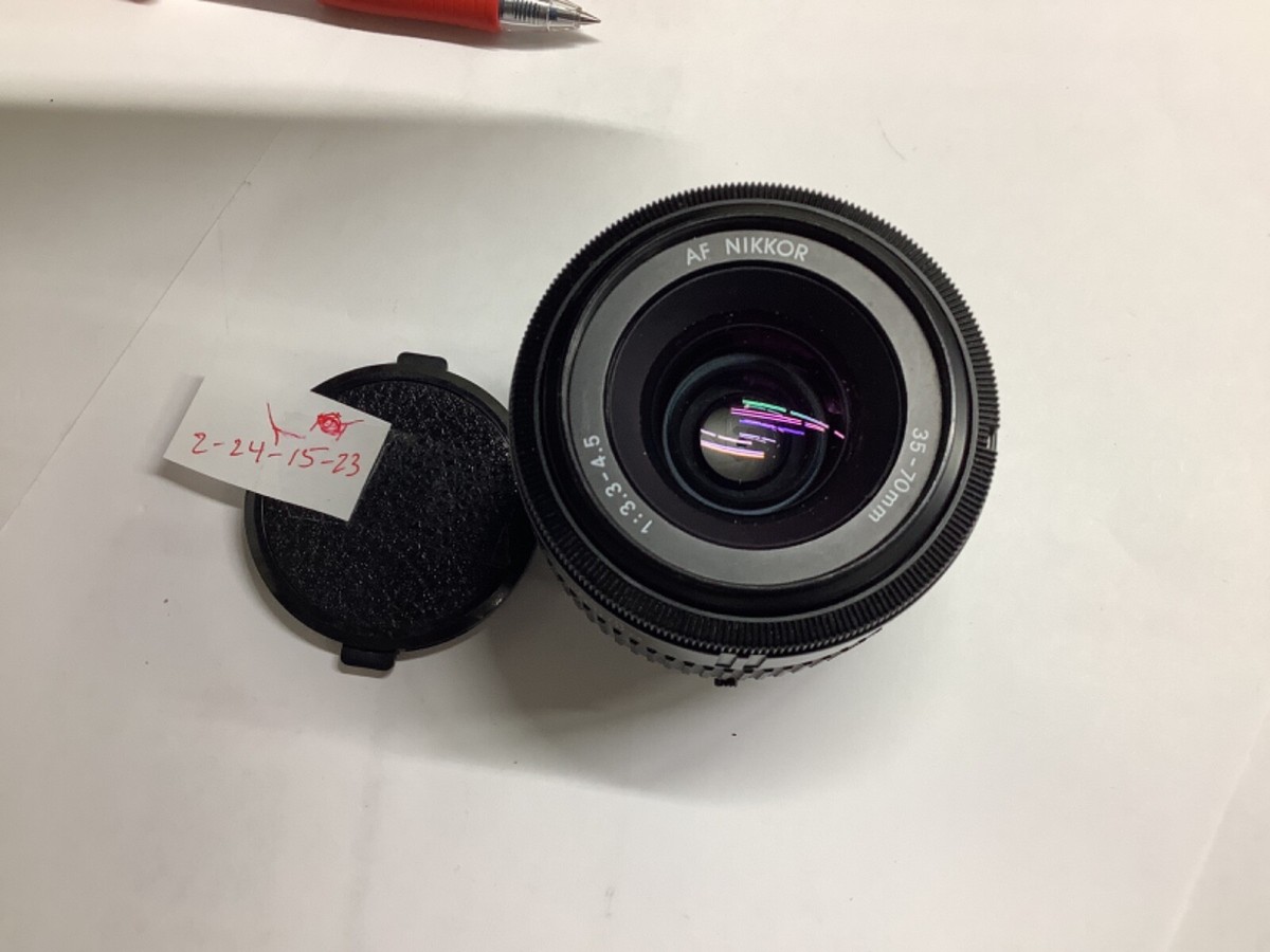 Nikon AF NIKKOR 35-70mm f3.3-4.5 Zoom Lens | eBay
