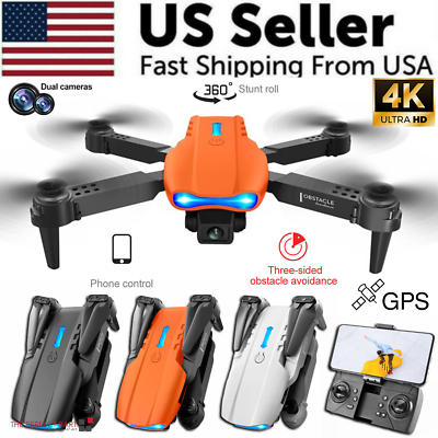 Drone X Pro Quadcopter 2026 5G 4K GPS HD Dual Camera WiFi FPV